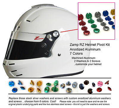 #ad Zamp Helmet RZ 59 Z 20 Racing Shield Screw Kit fits all RZ Series HARZ201