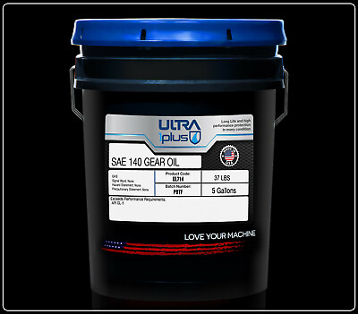 #ad Ultra1Plus SAE 140 Gear Oil API GL 5 5 Gallon Pail