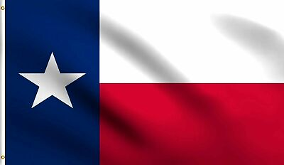 #ad 3x5 Texas TX State Flag foot banner grommets polyester