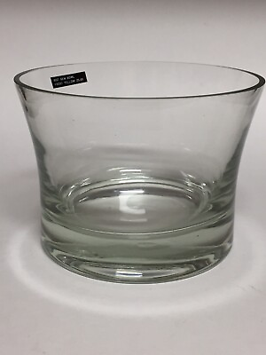 #ad Modern Glass Bowl 7quot;