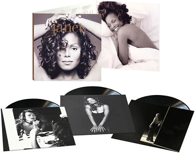 #ad Janet Jackson Janet Limited 3LP with Bonus Tracks New Vinyl LP Bonus Track