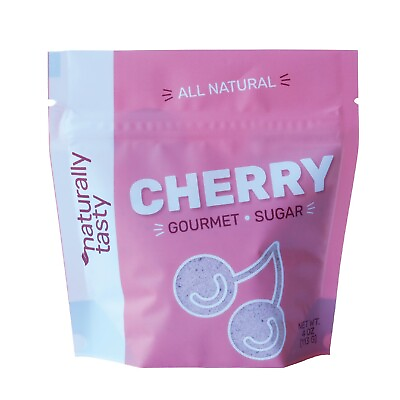 #ad Cherry Sugar Gourmet Sugar 100% natural Cocktail Sugar Tea Sugar
