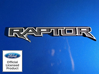 #ad 2018 Ford Raptor Tailgate Emblem Overlay Vinyl Decal Stickers Panel Outlines