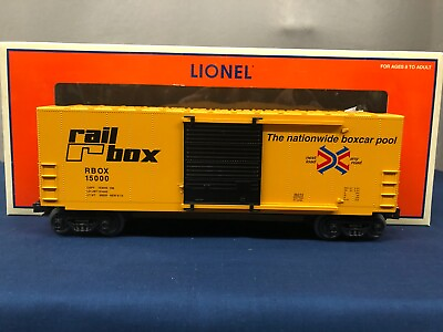 #ad Lionel Railbox #15000 Hi Cube Boxcar 6 36273