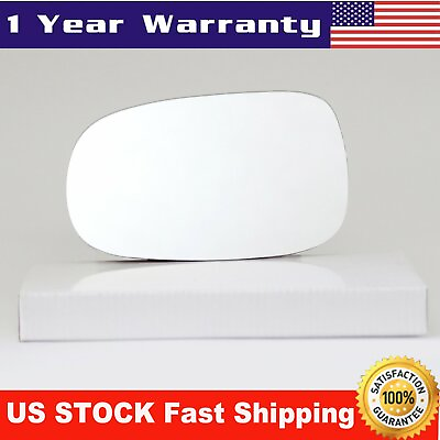 #ad Mirror Glass Left Driver Side Full Adhesive for Volvo C30 C70 S40 S60 S80 V50