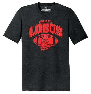 #ad The University of New Mexico Lobos quot;Classic Footballquot; Premium Tri Blend T Shirt