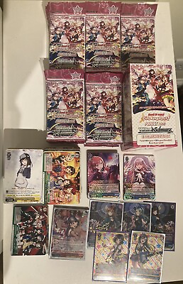#ad 50 Boosters Bulk 5X SP Weiss Schwarz Bang Dream Girls Band Party Multi Live
