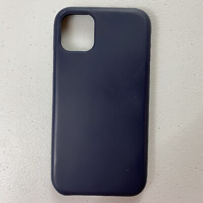 #ad Miracase Silicone Case for iPhone 11 Silicone Blue Full Body