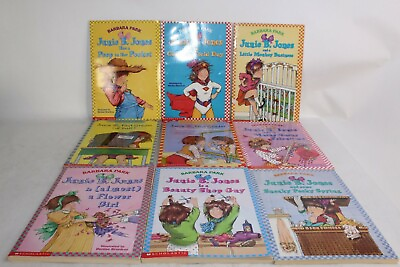 #ad Junie B Jones Scholastic Book Lot of 9 Books Youth Girls Collection Barbara Park