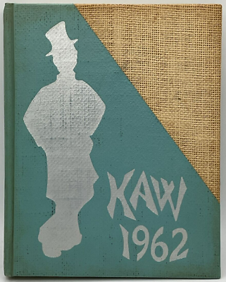 #ad 1962 KAW Washburn University of Topeka Kansas Annual Yearbook American Culture