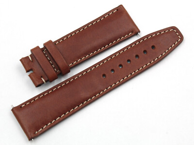 #ad Watch Strap Leather Brown Made Italy Various Sizes Buckle Good Quality Promotion