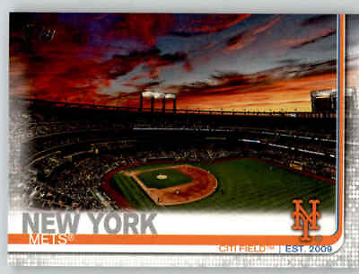 #ad 15 2019 Topps Series 2 15 Card Base Lot CITI FIELD Mets #497