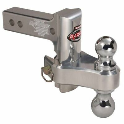 #ad Trimax TRZ4AL RP RV 4quot; Aluminum Adjustable Drop Hitch Pin amp; Clip