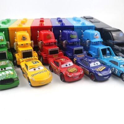 #ad 2Pack Disney Pixar NO.20 Jackson Mack Truck Diecast Toy Cars 1:55 Kid Xmas Gift