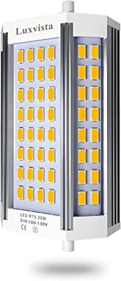 #ad Luxvista Dimmable R7S LED Bulb 118mm 30W J118 LED Bulbs 150 300W R7S Halogen Bul $29.74