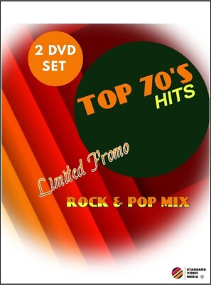 #ad 70#x27;s Rock amp; Pop Music Videos 2 DVD#x27;s 100 Hits