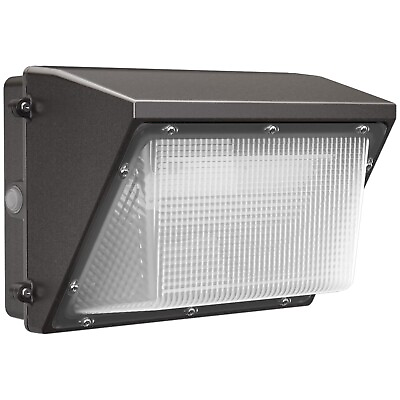 #ad CINOTON 120W UL Listed 16000LM Outdoor Led Wall Pack Light with Dusk to Dawn ... $139.29