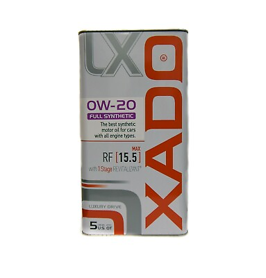 #ad XADO Luxury Drive 0W 20 Full Synthetic Performance Motor Oil Engine Oil 5qt