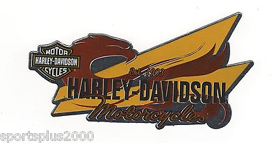 #ad GENUINE HARLEY BAR SHIELD EAGLE CHROME 4.25quot; INDOOR REFLECTIVE STICKER DECAL
