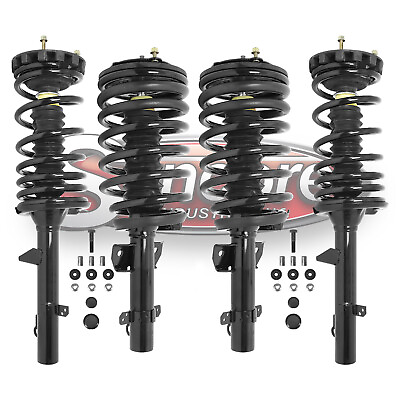 #ad Front Rear Air to Coil Spring Conversion Kit for 1988 1994 Lincoln Continental