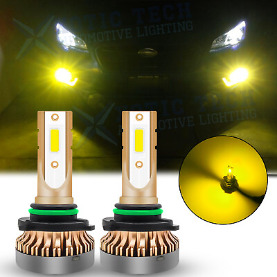 #ad JDM Yellow LED Fog Light Bulb Driving Lamps For Subaru WRX STI 2012 2013 2014 $14.90