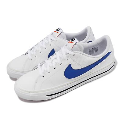#ad Nike Court Legacy GS White Game Royal Kids Youth Casual Shoes Sneaker DA5380 101