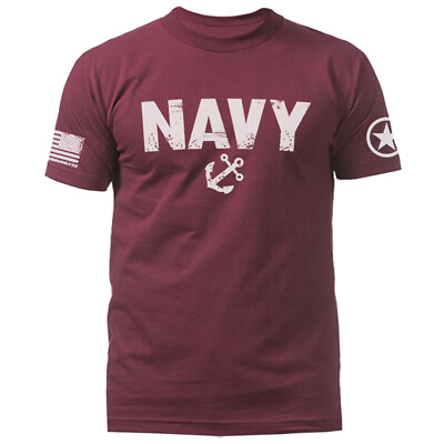 #ad Navy Military Patriotic US Flag Veteran Graphic T shirt