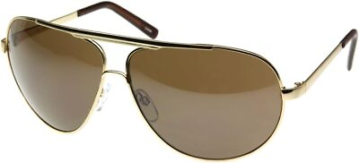 #ad zeroUV 70#x27;s Big Frame Oversized Aviator Sunglasses for Men and Women 70mm