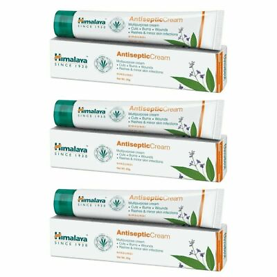 #ad 3 packs X Himalaya Antiseptic Cream 20 Grams Each Free Shipping