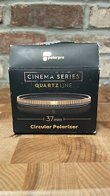 #ad PolarPro circular polarizer QuartzLine 37mm Camera Filter cinema series filter