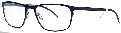 #ad ORGREEN Epsilon 880 Navy Mens Rectangle Full Rim Eyeglasses 59 19 154 B:40 $299.99