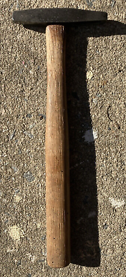 #ad Vintage Tack Hammer Upholstery With Wooden Handle