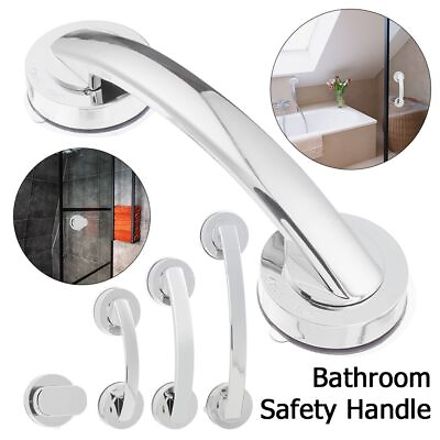 #ad Shower Grab Bar Bathroom Safety Grip Bath Door Handle Suction Cup Handrail