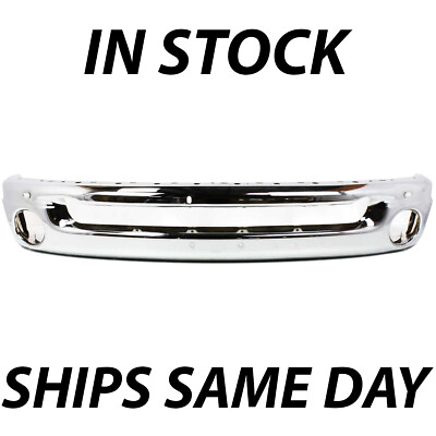 #ad NEW Chrome Front Bumper Face Bar for 2002 2009 Dodge RAM Pickup 1500 2500 3500