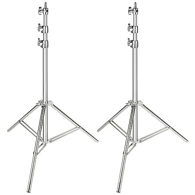 #ad Neewer 2 Pack Silver Stainless Steel Light Stand for Studio Softbox Monolight