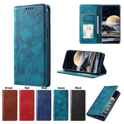 #ad Magnetic Leather Flip Wallet Card Stand Case For Google Pixel 8 Pro 8 7 Pro 7A 7