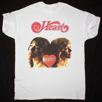 #ad Retro HEART DREAMBOAT ANNIE Heart Band Shirt Classic White Unisex S 5XL LI473