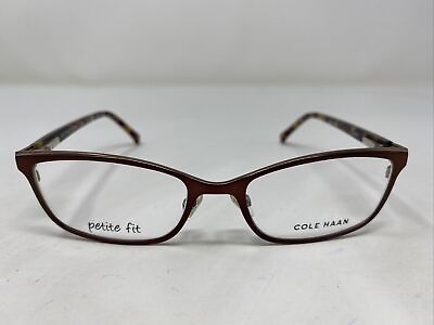 #ad Cole Haan CH1016 BROWN 48 16 125 Brown Tortoise Full Rim Eyeglasses Frame amp;111