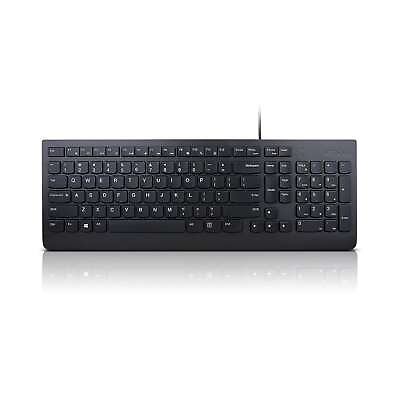 #ad Lenovo Essential Wired Keyboard Black US English GB