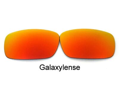 #ad Galaxy Replacement Lenses For Oakley Jawbone Non Vented Fire Red Polarized