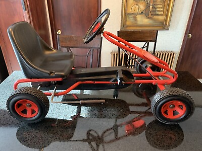 #ad Original Vtg GERMANY KETTCAR Pedal Race Car Kettler Xtreme Red