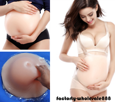 #ad 2019 Hot Ivita Silicone Jelly Belly amp; Fake Pregnant Artificial Baby Bump Test us
