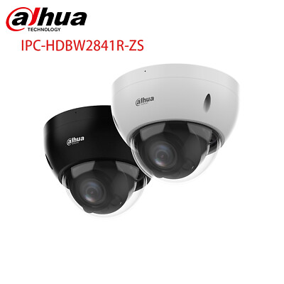 #ad Dahua 8MP Zoom IP Camera IPC HDBW2841R ZS 4K Dome Starlight POE Wizsense Audio