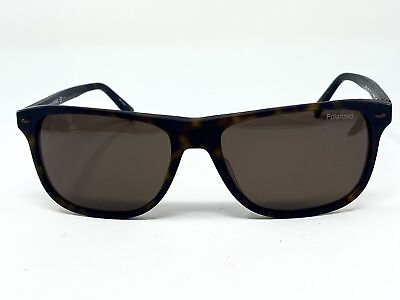 #ad New BANANA REPUBLIC 1004 S Matte Brown Tortoise Polarized Mens Sunglasses