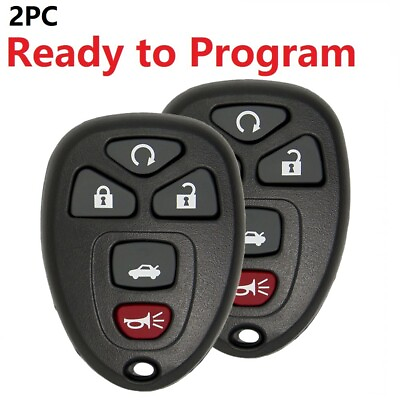 #ad 2 For Chevrolet Impala 2006 2007 2008 2009 2010 2011 2012 2013 Remote Key Fob