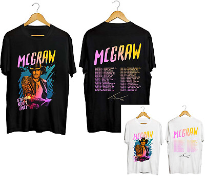 #ad Tim McGraw 2024 Tour Standing Room Only Signature T Shirt Concert Coffee Mug