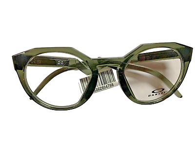 #ad New Oakley OX8139 0450 Clear Olive Green Frame Eyeglasses Demo Lens 50 21 140