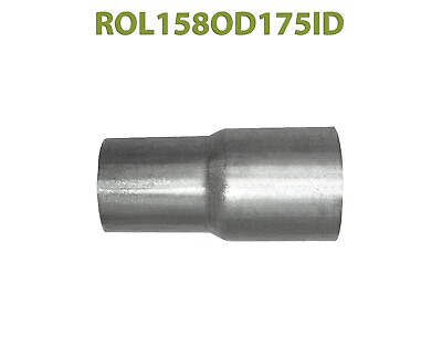 #ad 1 5 8” 1.625quot; OD to 1 3 4” 1.75quot; ID Exhaust Component to Pipe Adapter Reducer