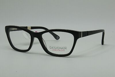 #ad 1 Unit Designer Looks For less Eyeglass Frames W L3002 Black 51 16 140 #022