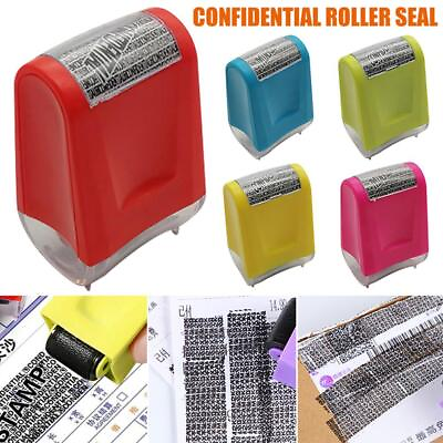 #ad Identity Theft Protection Roller Stamp Guard Your ID Confidential DataHOT
